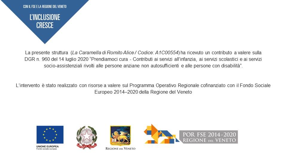 Locandina di pubblicizzazione del progetto FSE della Regione Veneto